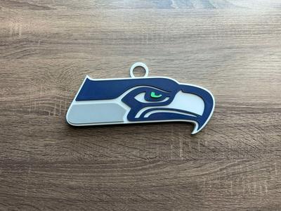 Seattle Seahawks Oversized Necklace, Pendant