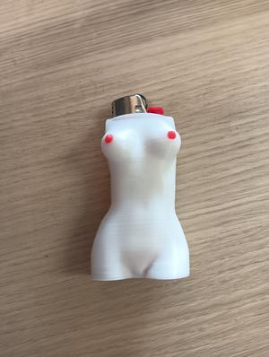 boobie naked lighter case