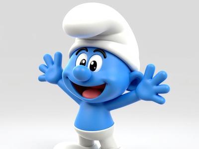 Smurf Figurine - Adorable 3D Printable Model