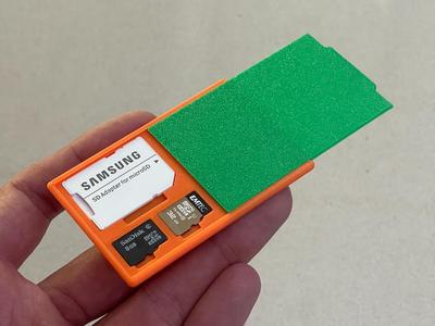 SD Buddy - Thinnest SD Card & Micro SD Card Holder