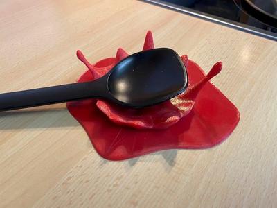 Splash - cooking spoon holder / Kochlöffelablage
