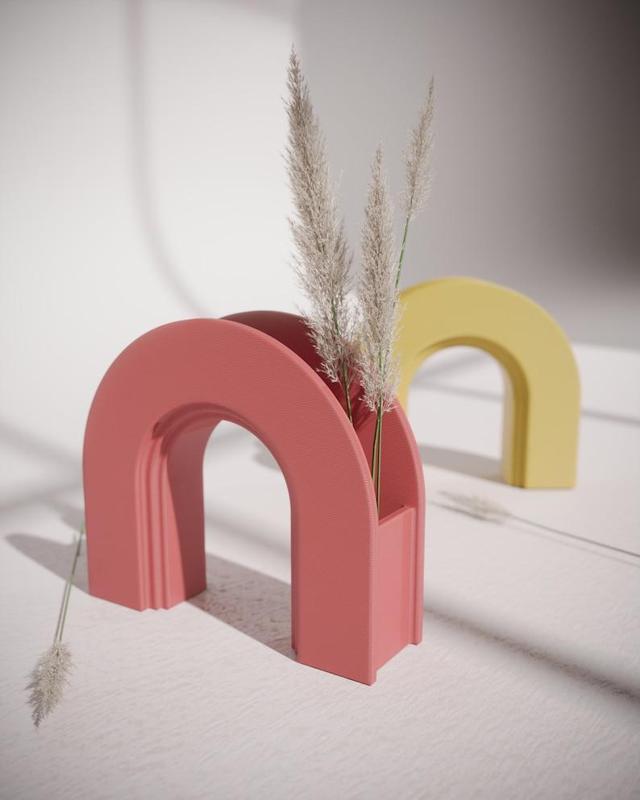 Curvy Med Planter 3D Print Stl File | Stl File For 3D Printers | 3D Home Decor - Digital Download People, Succulent Robert Plant Zen Planter