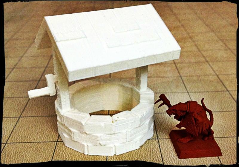 Stone Well - Miniature Terrain