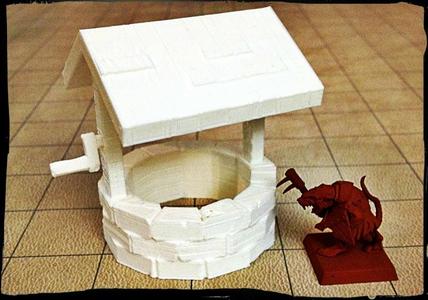 Stone Well - Miniature Terrain
