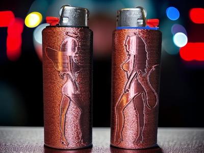 Sexy Angel & Demon Bic Sleeve