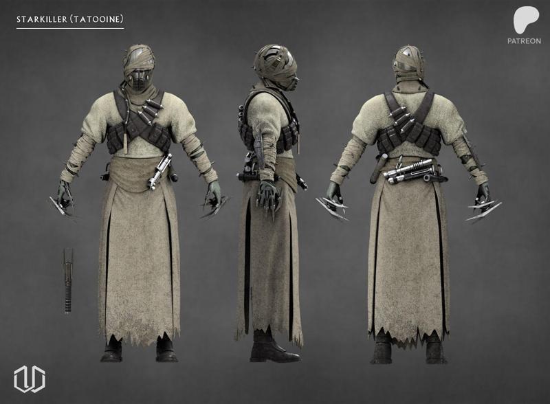 Star Wars Starkiller Tatooine One12 Figure Kit
