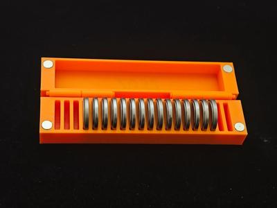 CR2032 Button Cell Battery Magnetic Storage Box