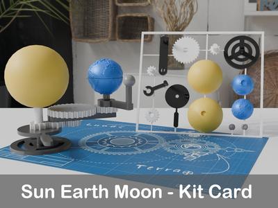 Sun Earth Moon - Kitcard