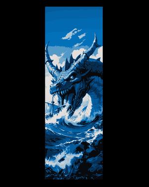 High definition designs of Dragons in a high Fantasy Style - Set of Bookmarks