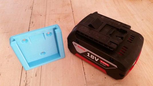 BOSCH 18V / 14,4V Akku/ Battery Wall Mount