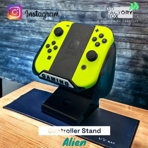Universal Controller Stand - Inspired by "Alienware" - Print in Place