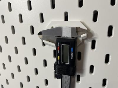 Caliper Holder for IKEA Skadis (T-Nut-System)