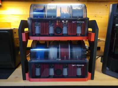 Dual AMS Sliding Rack - Bowtie Assembly
