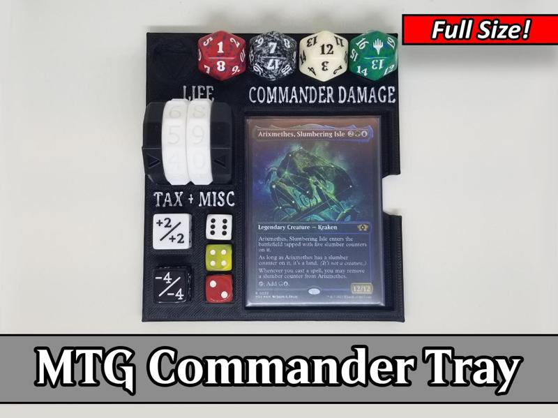 MTG Commander / EDH Tray