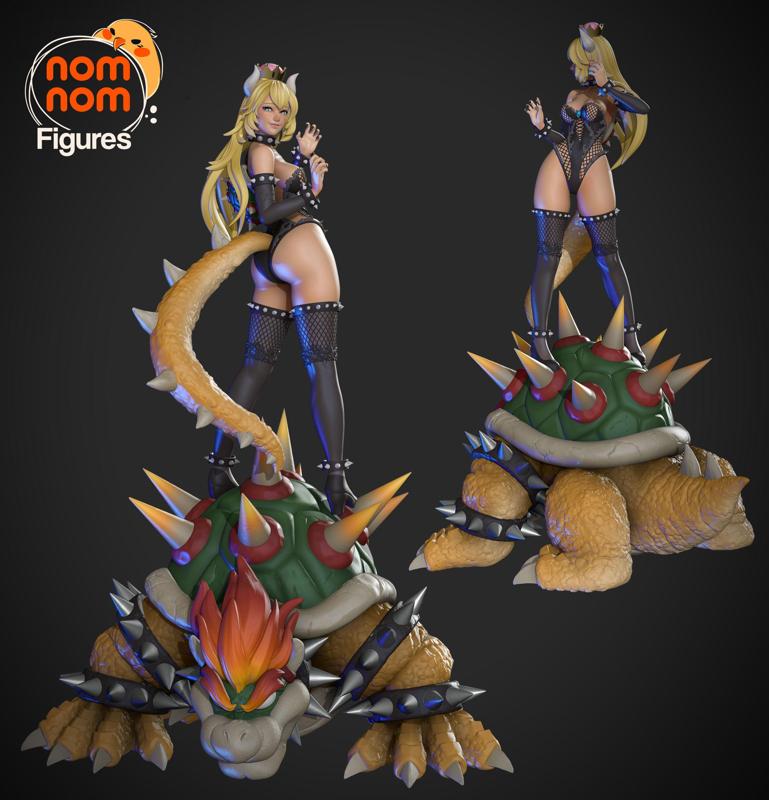 Bowsette Version 1 and 2