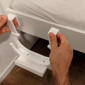 Tablet & Glasses Bedside Holder