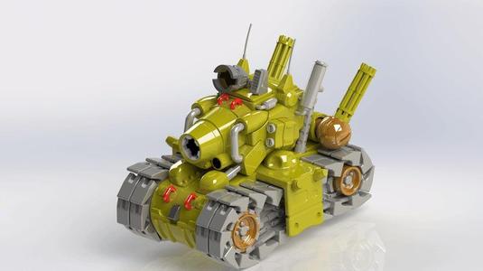 Metal Slug Tank SV-001/II