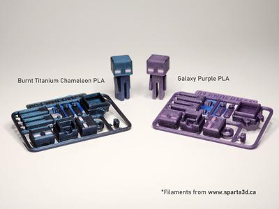 Minecraft Enderman Mini Figure Kit/Keychain
