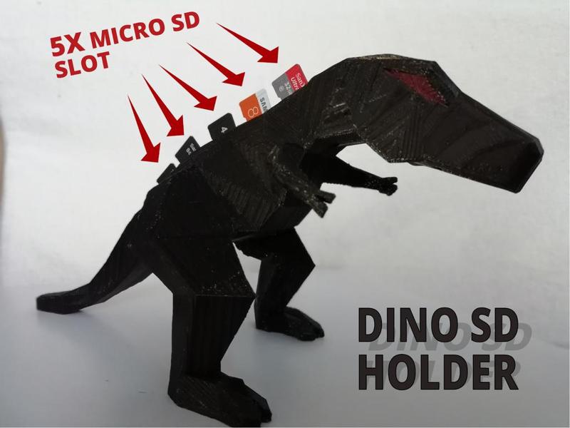 DINO [MICRO SD] HOLDER