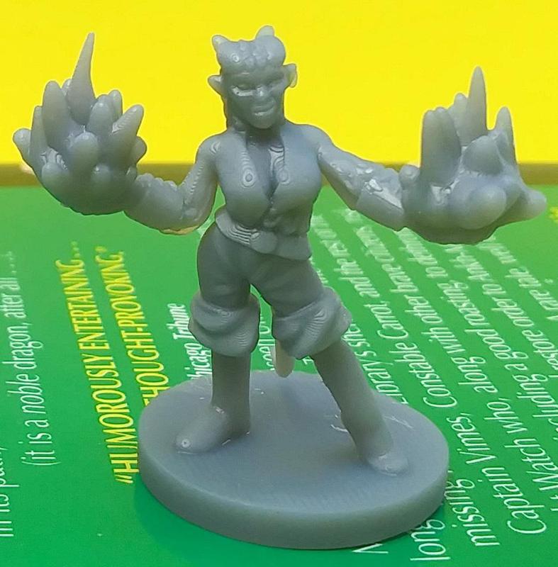 Tiefling Warlock Dual Spell