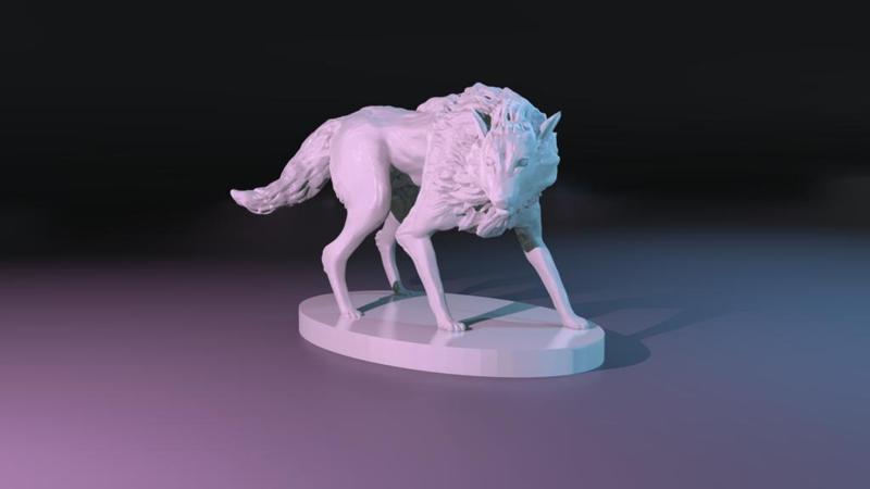 Dire Wolf mini