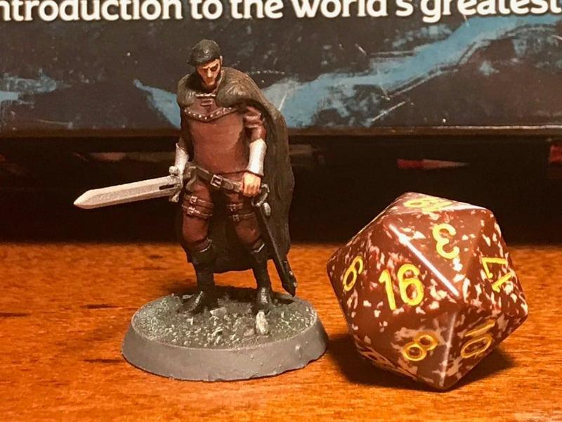 Falcon the Hunter NPC from the D&D Essentials kit