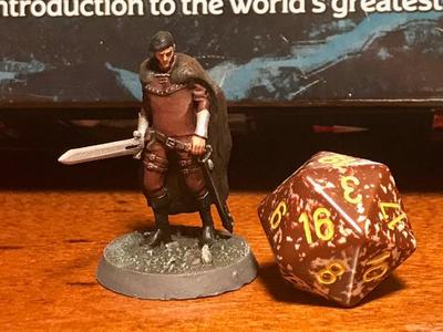 Falcon the Hunter NPC from the D&D Essentials kit