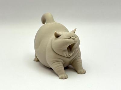 Yawning Chonk Cat