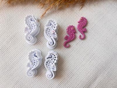 Polymer Clay Earring Mold 57