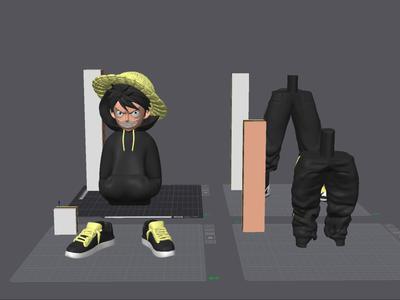Urban Vibes Monkey D. Luffy – Blacked Out Drip