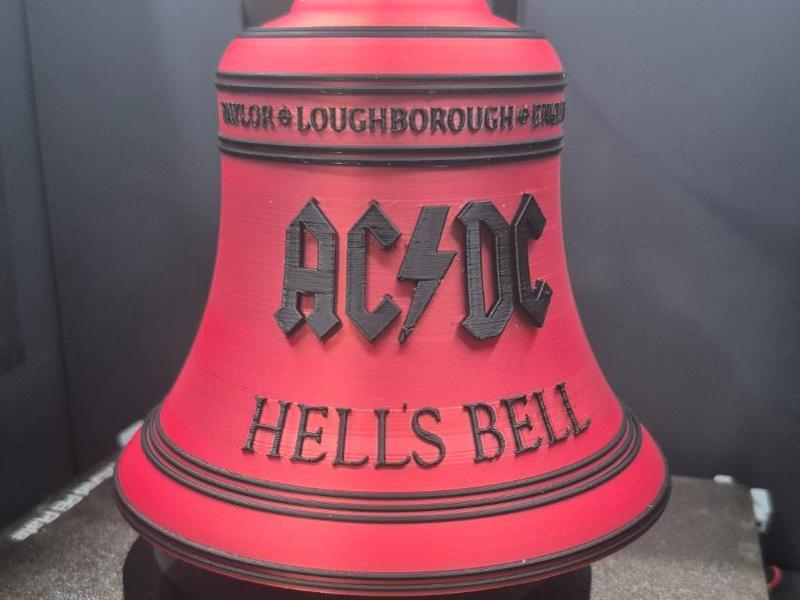 AC/DC Hell's Bell With Stand