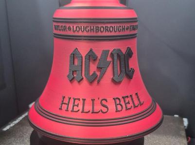 AC/DC Hell's Bell With Stand