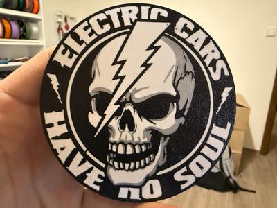 Electric cars have no soul coaster