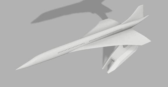 Concorde Model 1:200 scale