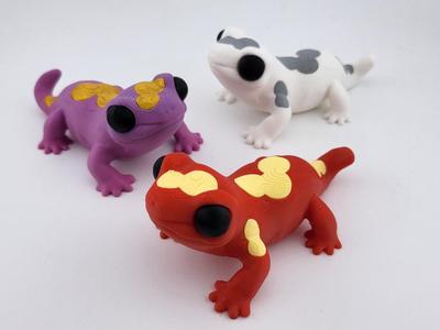 Kawaii cute Gecko Lizard Toy Stylized no ams