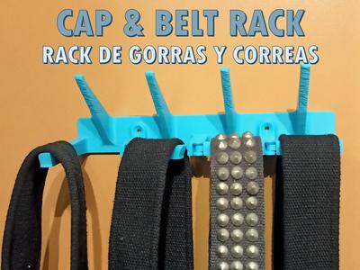 Cap & Belt Rack