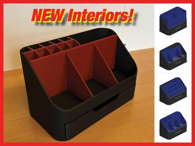 Zero support Pen Holder with Drawer