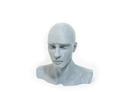 Low-poly Mannequin Head   
