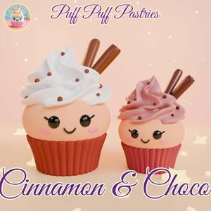 Kawaii Cupcake Cinnamon and Choco