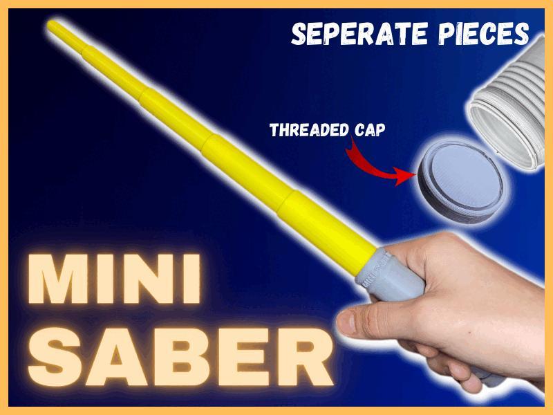 Mini Saber Seperate blades, extendable light saber