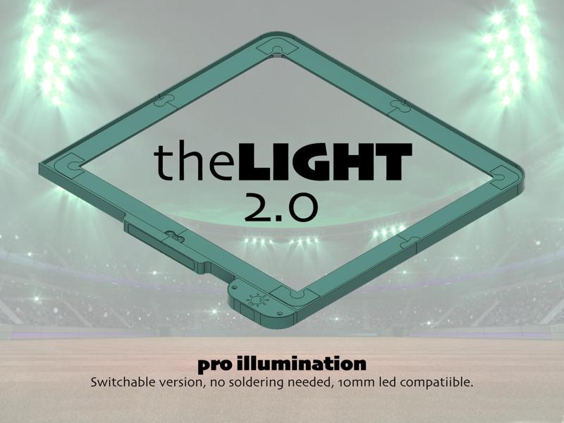 theLIGHT 2.0 - invisible glass riser, pro illumination, for all!