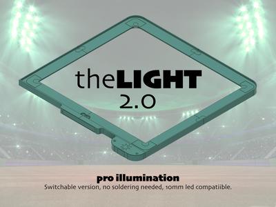 theLIGHT 2.0 - invisible glass riser, pro illumination, for all!