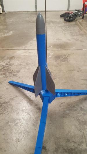 Rocket and Launch Pad