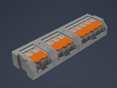 Modular Mounting Wago 221