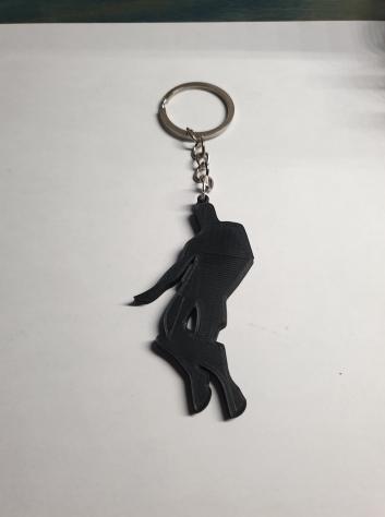 WIGGLE - FORTNITE DANCE KEYCHAIN