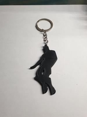 WIGGLE - FORTNITE DANCE KEYCHAIN