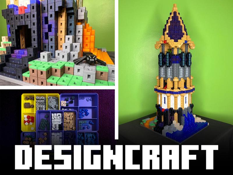 DesignCraft Building Blocks inspired by Minecraft