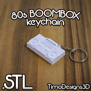 Boombox keychain