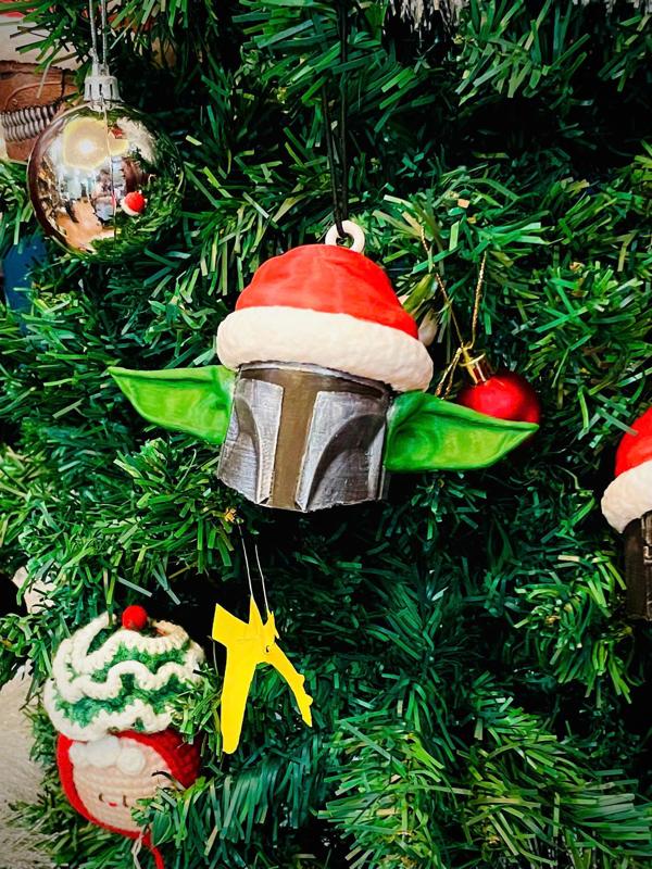 Yoda Mando keychain - Starwars Christmas Decoration