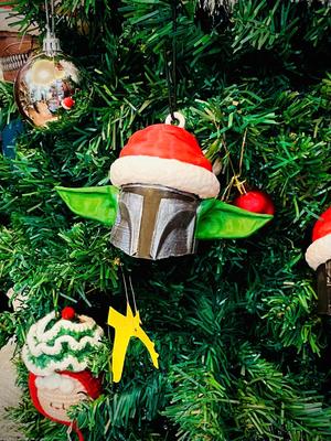 Yoda Mando keychain - Starwars Christmas Decoration